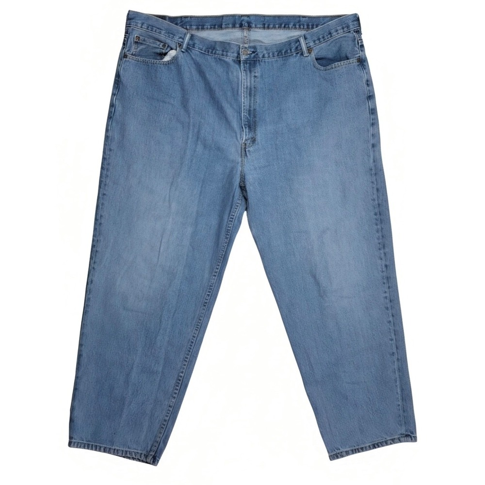 Levis 560 Loose Fit Tapered Leg Jeans Men's 52x30 Blue Medium Wash Denim